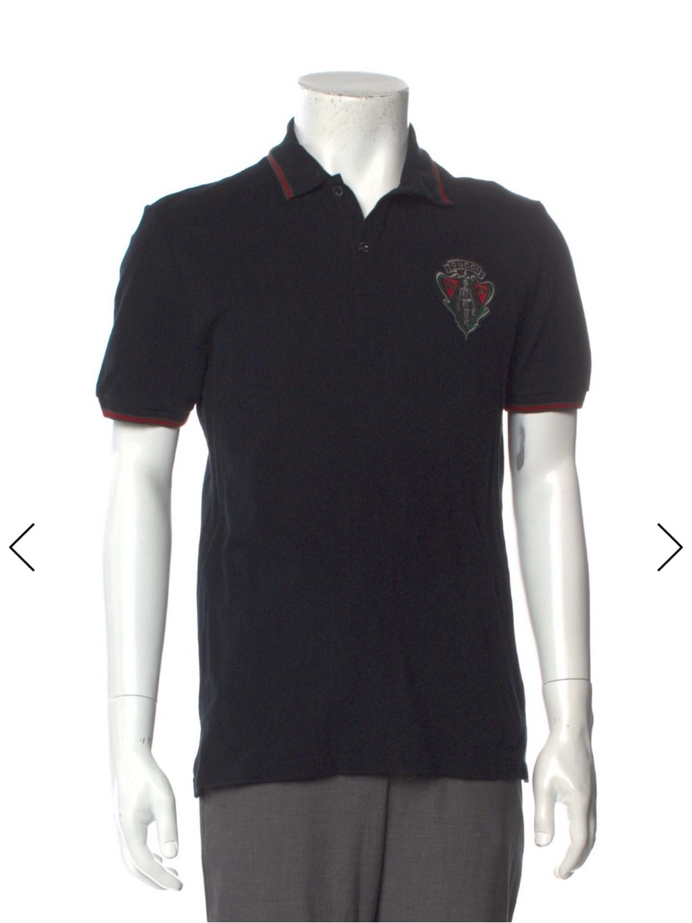 Black Polo Shirt by Gucci